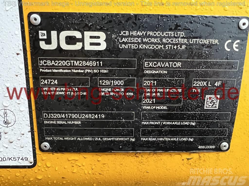 JCB 220X LC -gebraucht- Pelle sur chenilles