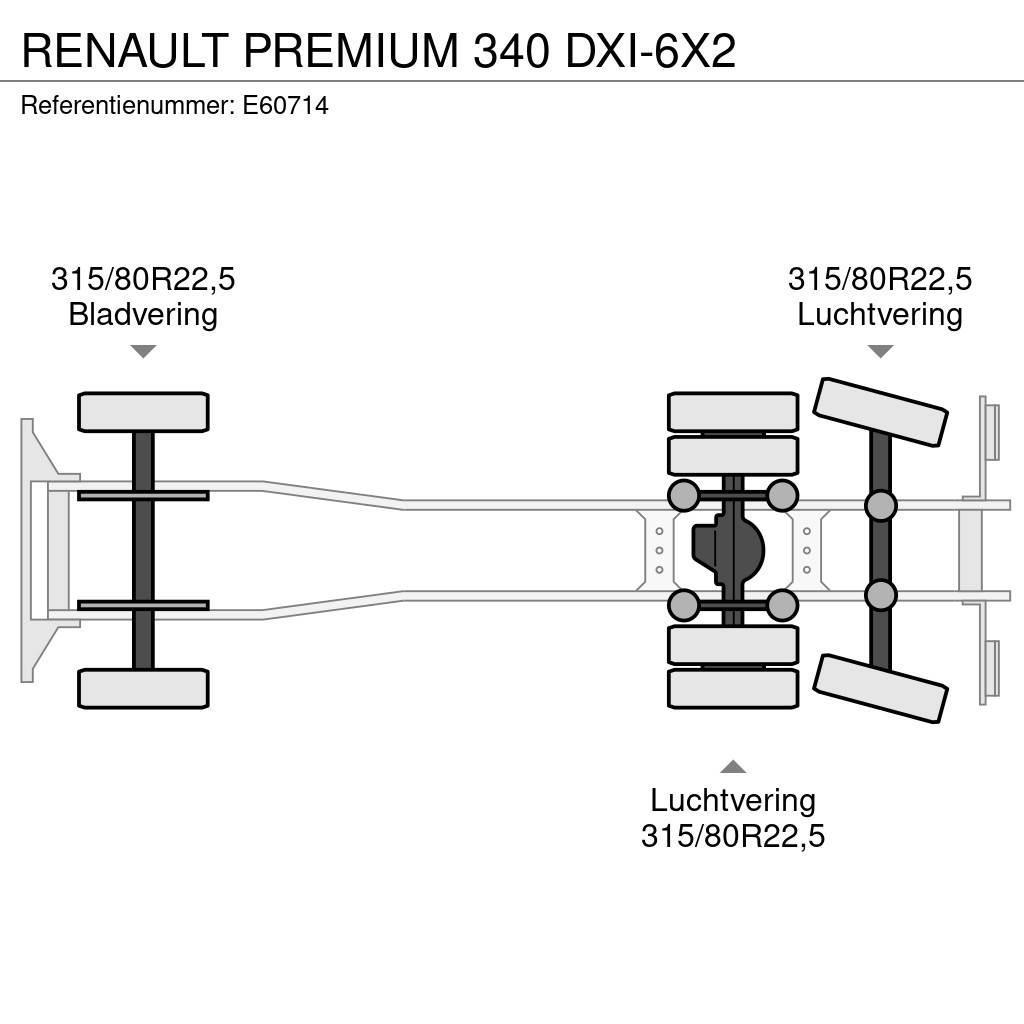 Renault PREMIUM 340 DXI-6X2 Camion Fourgon