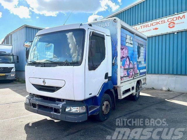 Renault Midlum 135.08 FULL STEEL WITH CLOSED DISTRIBUTION Camion Fourgon