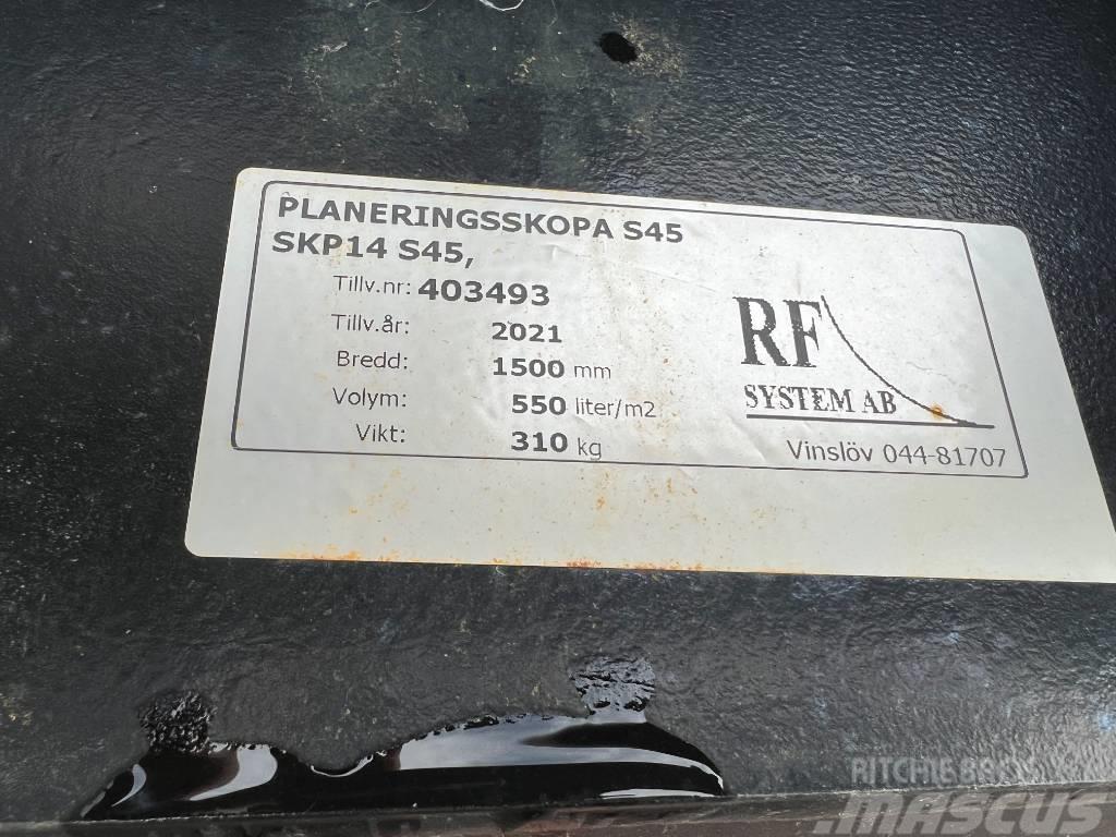  Övrigt Lastning och Gräv RF Skoppaket S45 Tractopelle