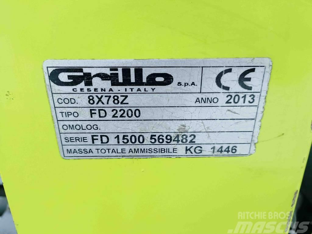 Grillo FD2200 Tondeuses montées