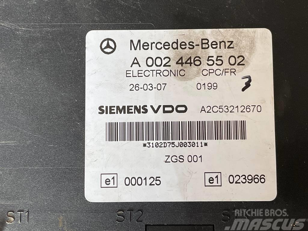 Mercedes-Benz ΕΓΚΕΦΑΛΟΣ - ΠΛΑΚΕΤΑ  CPC/FR A0024465502 Electronique