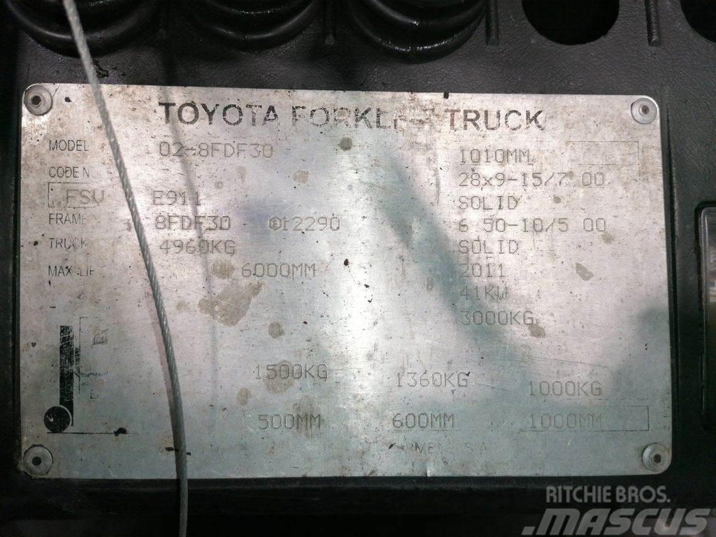 Toyota 02-8FDF30 Chariots diesel