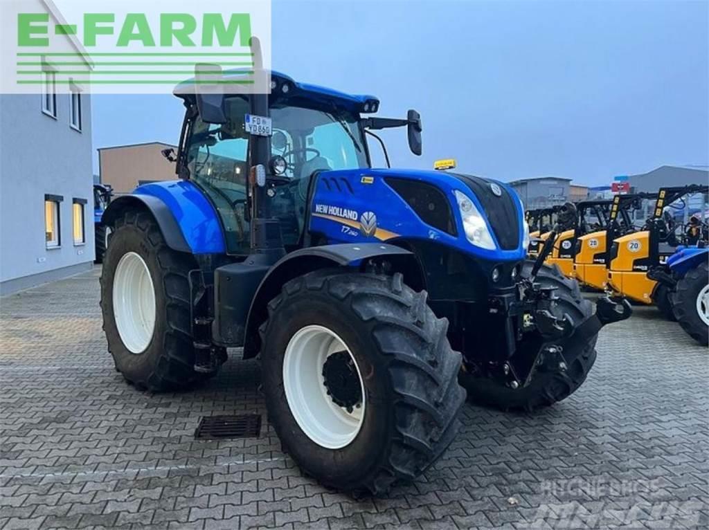 New Holland t 7.260 pc Tracteur
