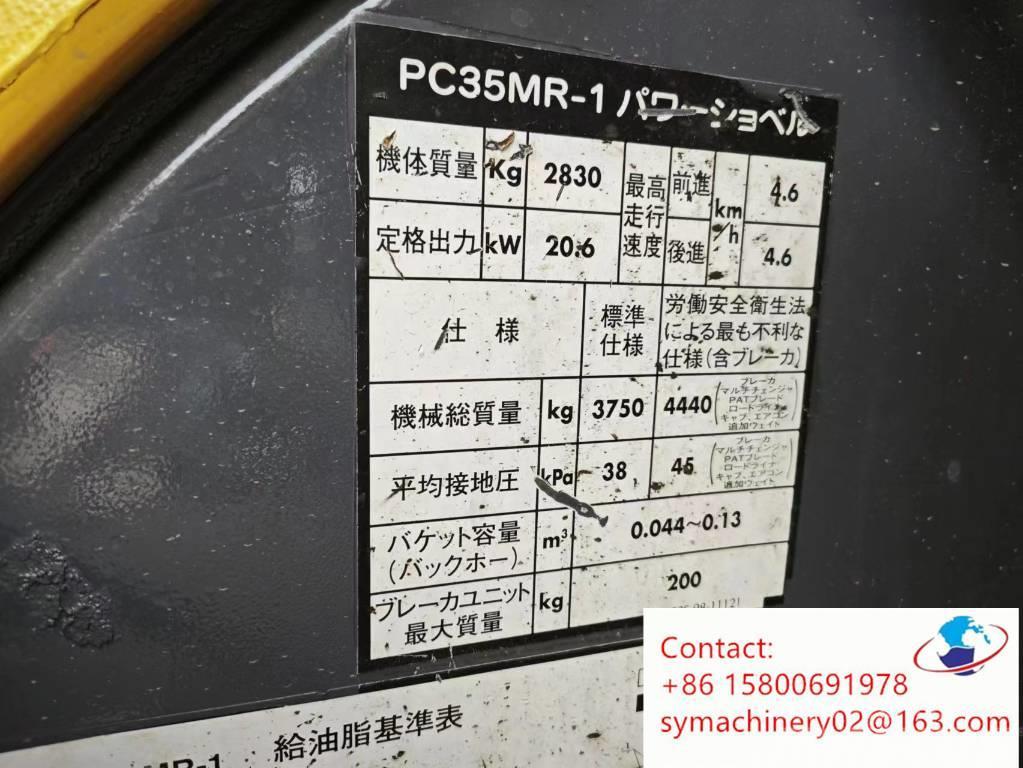 Komatsu PC 35 Mini excavators < 7t (Mini diggers)