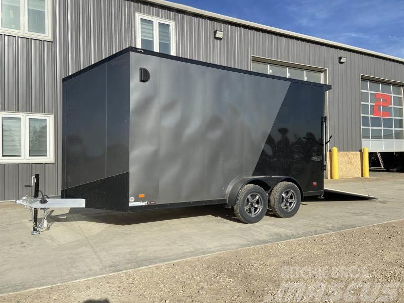  7FT x 14FT Cargo Trailer Silver Star Ramp Door ALU Box body trailers