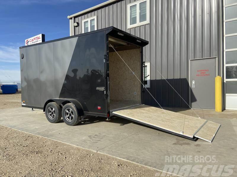  7FT x 14FT Cargo Trailer Silver Star Ramp Door ALU Box body trailers