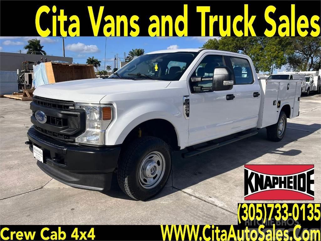 Ford F250 SD CREW CAB 4X4 UTILITY SERVICE TRUCK Pick up/Dropside