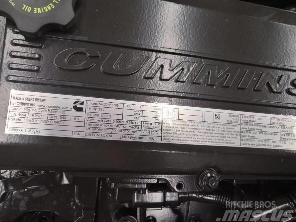 Cummins QSL9 CPL4994 construction machinery engine Moteur