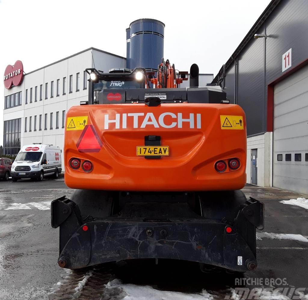 Hitachi ZX140W-6 Pelle sur pneus