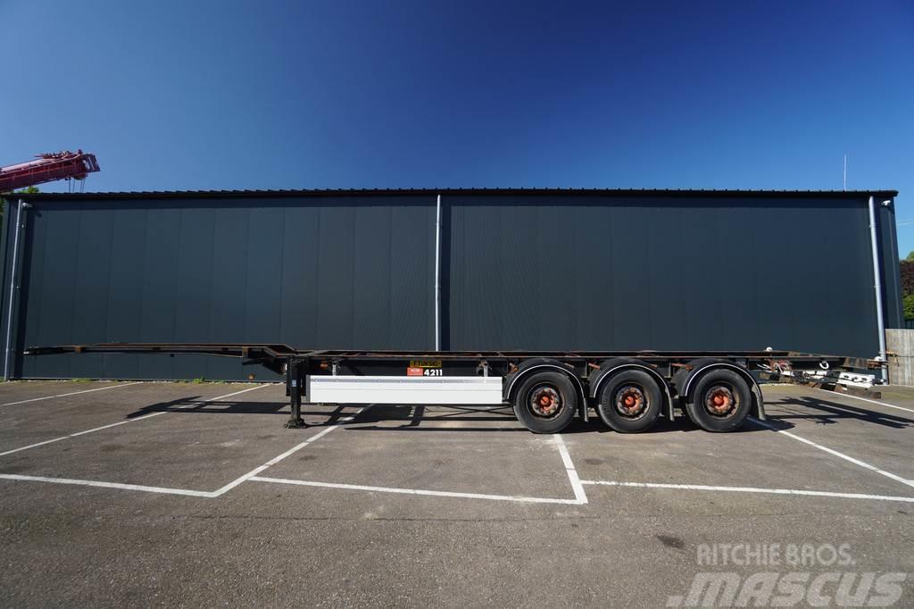 Pacton 3 AXLE 45 FT CONTAINER TRANSPORT TRAILER Containerframe semi-trailers