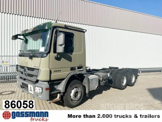 Mercedes-Benz Actros 2644 K 6x4 MP3 Chassis Cab trucks