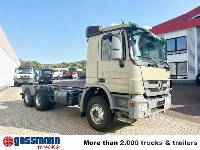 Mercedes-Benz Actros 2644 K 6x4 MP3 Chassis Cab trucks