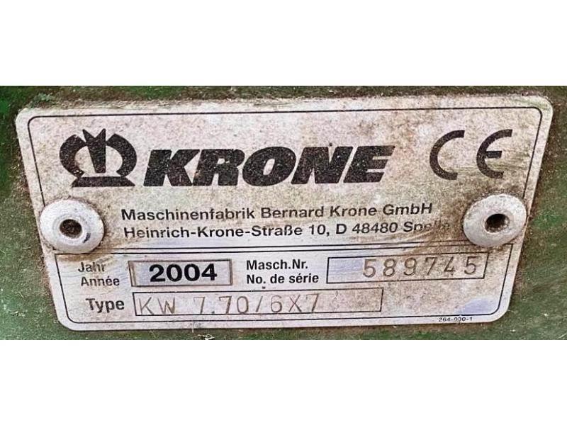 Krone KW 7,70 Rakes and tedders