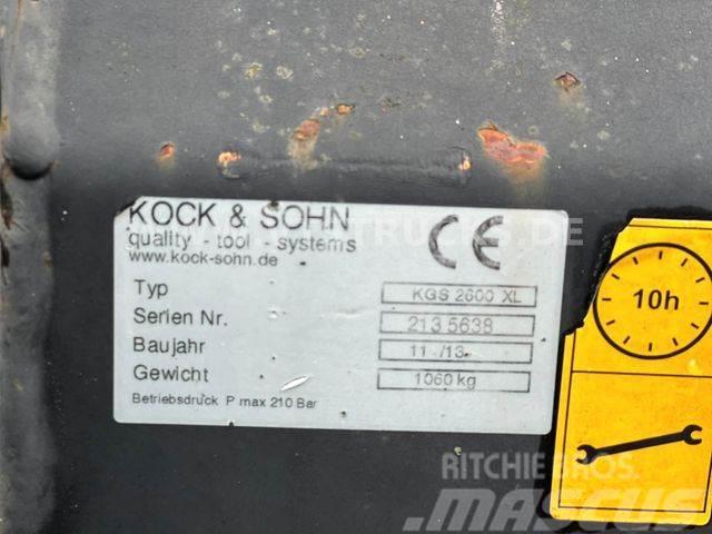 Kock &amp; Sohn KGS 2600 XL Silagegreifschaufel 2013 Autre