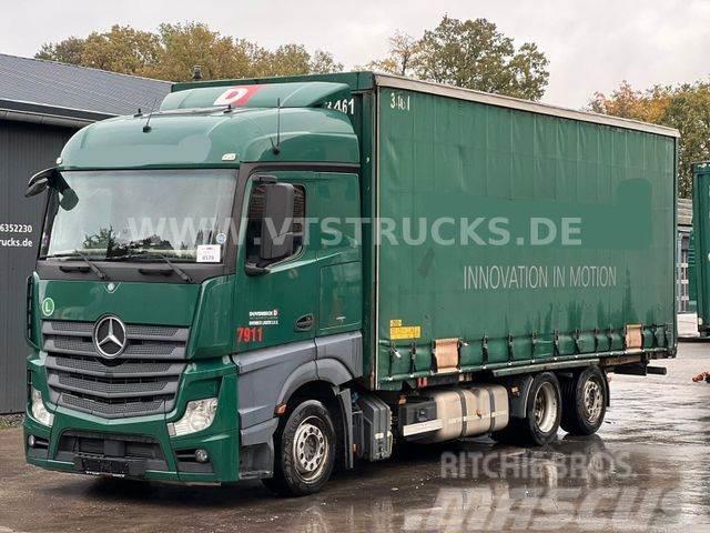Mercedes-Benz Actros 2536 6x2 Euro6 BDF + Krone Wechselbrücke Châssis cabine