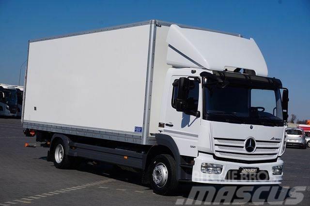 Mercedes-Benz ATEGO / 1221 / ACC / EURO 6 / KONTENER + WINDA Box body trucks