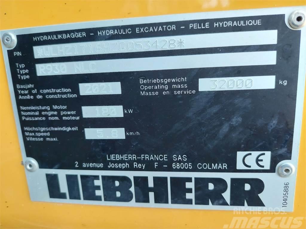 Liebherr R 930NLC Pelle sur chenilles
