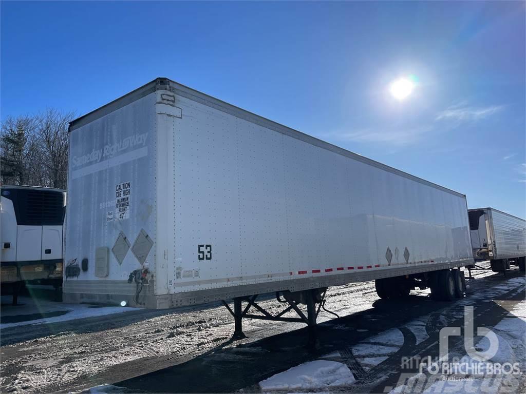  MOND 53 ft x 102 in T/A Box body semi-trailers