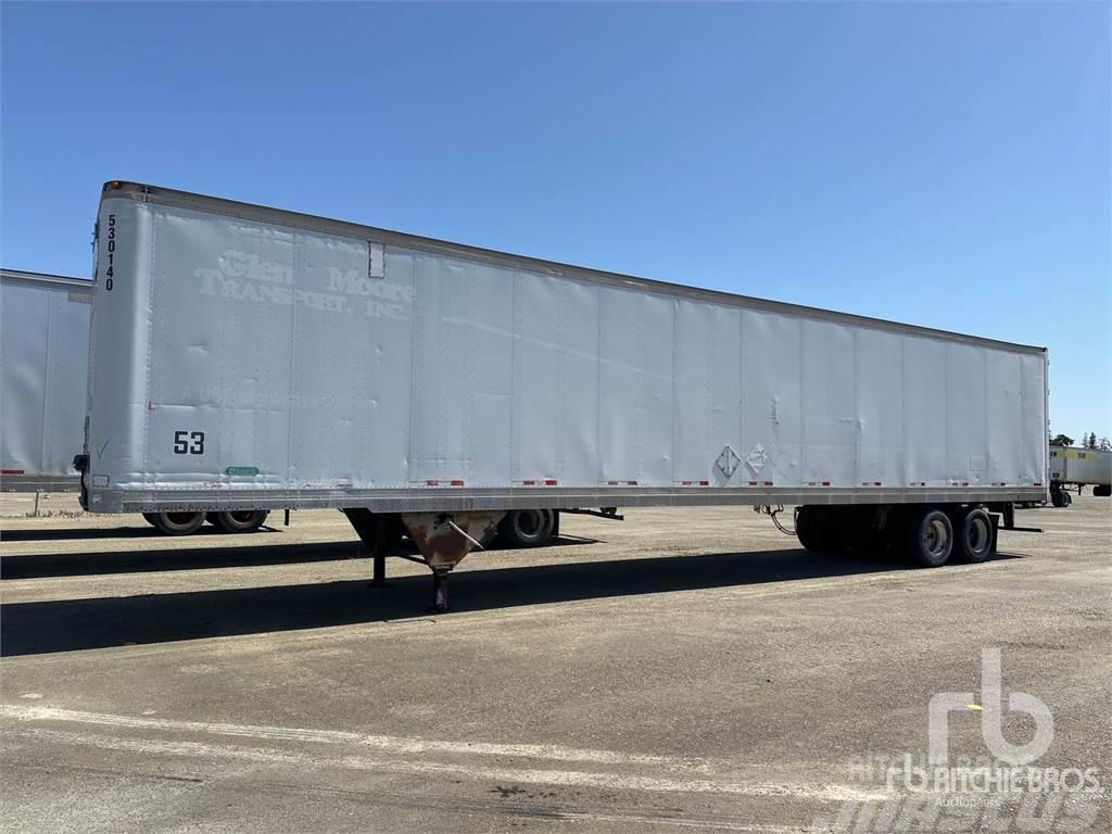  PINES 53 ft x 102 in T/A Box body semi-trailers
