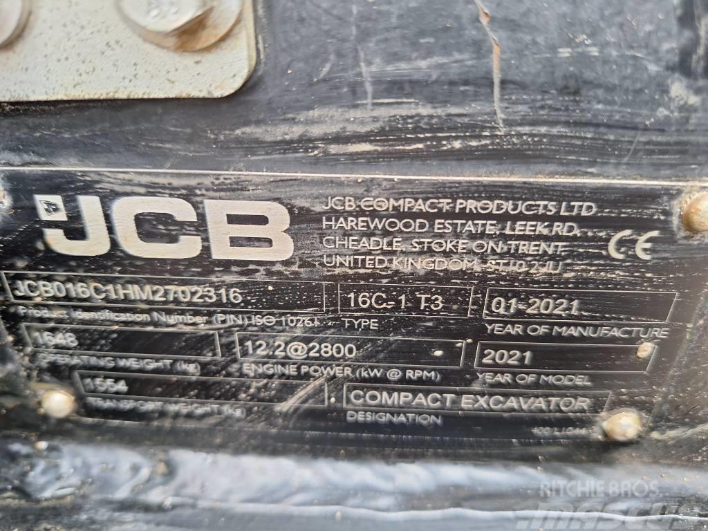 JCB 16 C Mini excavators < 7t (Mini diggers)
