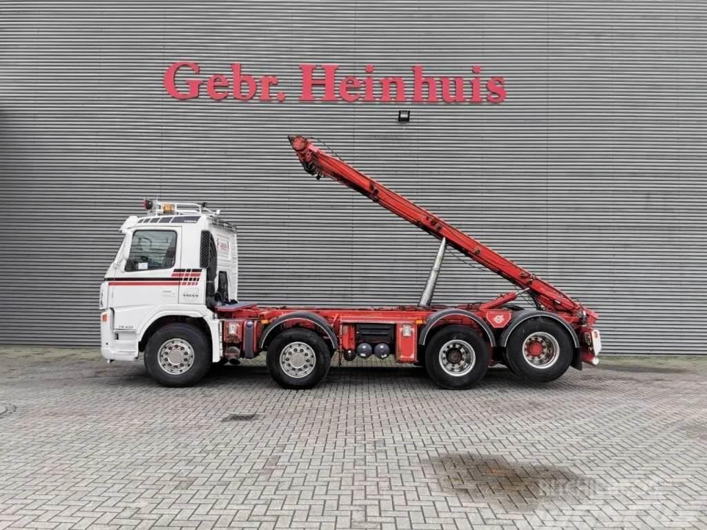 Volvo FM 410 8x2 Euro 4 HMF 24 Tons NCH Cable System! Hook lift trucks