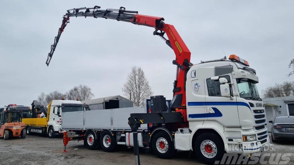 Scania R490 + PALFINGER 42002+JIB /EURO 6/ Crane trucks
