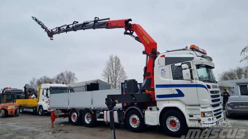 Scania R490 + PALFINGER 42002+JIB /EURO 6/ Crane trucks