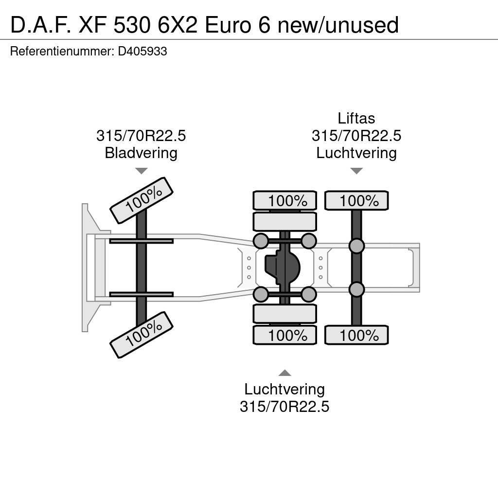 DAF XF 530 6X2 Euro 6 new/unused Tractor Units