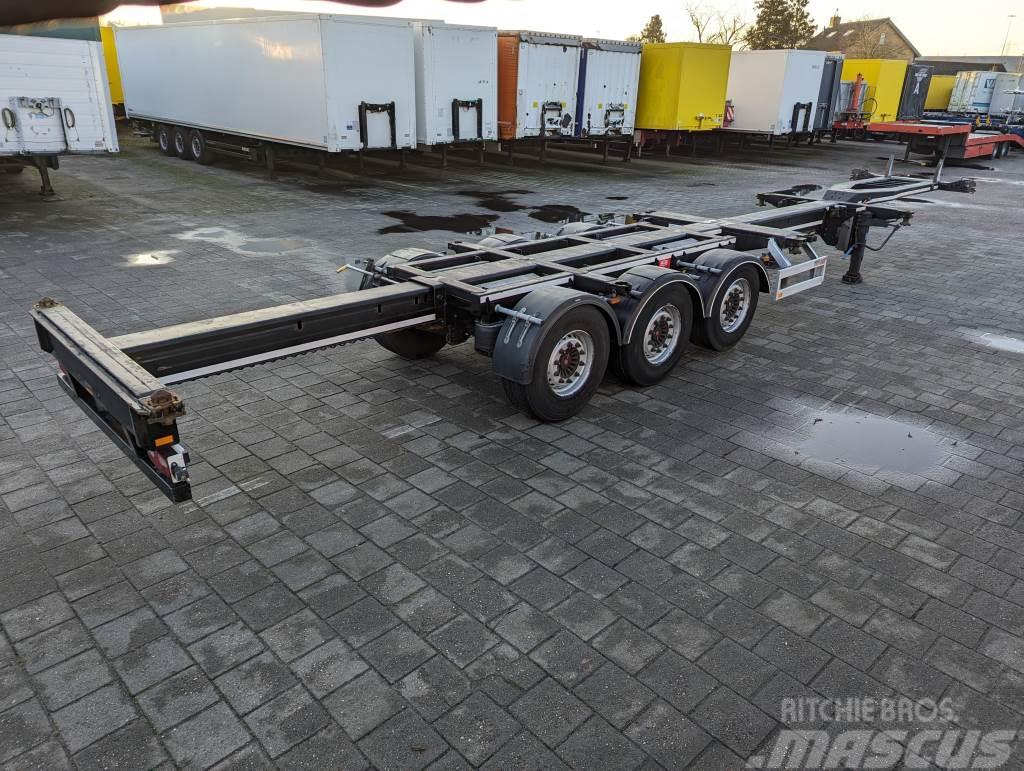 Pacton ET3 - MULTI 3-Assen SAF - Liftas - Schijfremmen - Containerframe semi-trailers