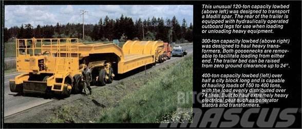 Peerless 400-ton Heavy Haul Trailer Low loader-semi-trailers