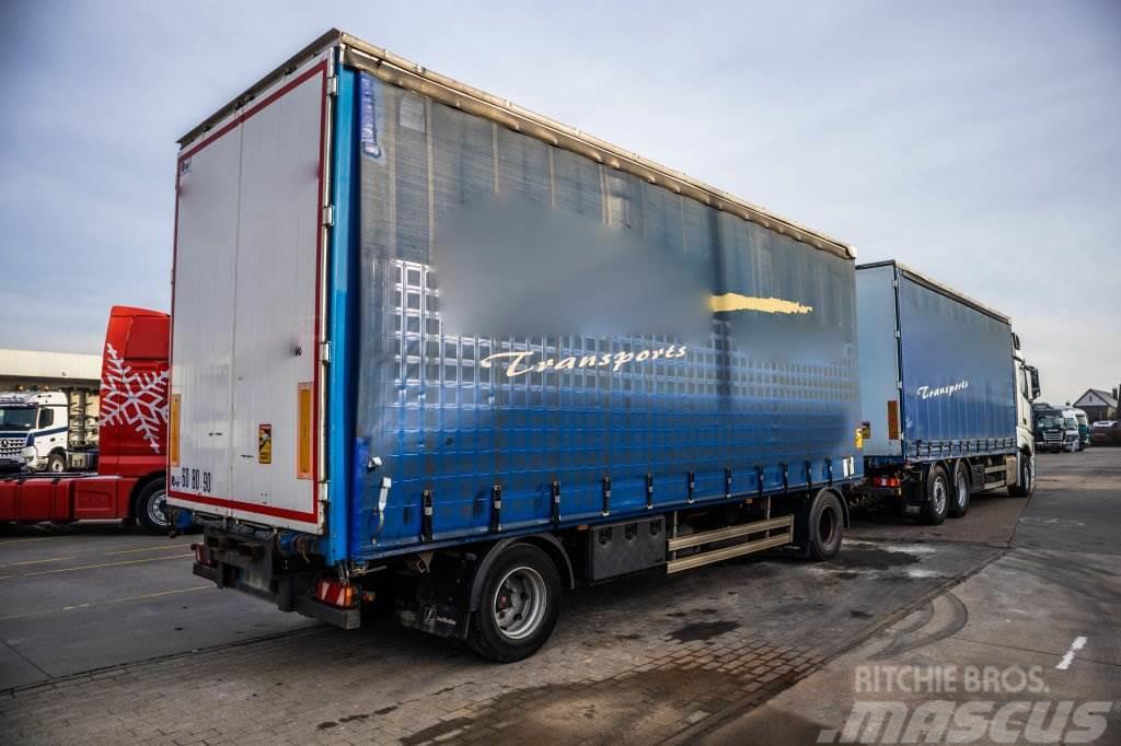 Lecitrailer BACHE+CHARIOT EMBARQUER Curtainsider trailers