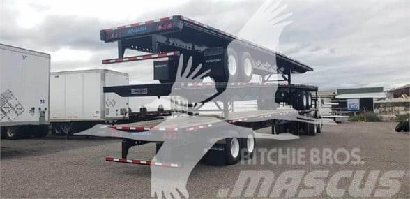 Wabash 48' STEEL AIR SLIDER, FET INCLUDED Flatbed/Dropside semi-trailers