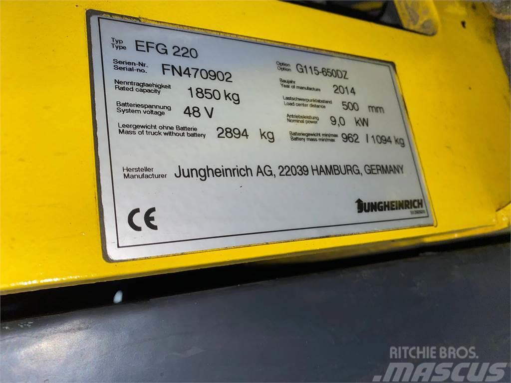 Jungheinrich EFG 220 Electric forklift trucks