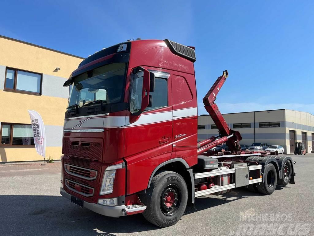 Volvo FH540 6X2 EURO6 + RETARDER Hook lift trucks