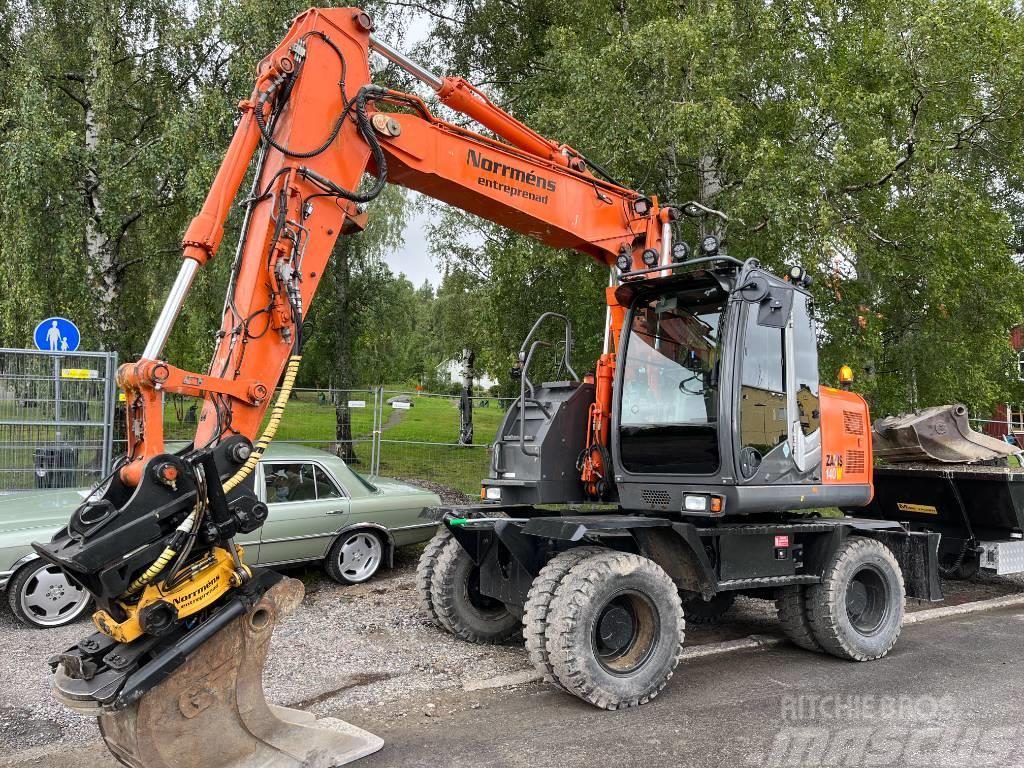Hitachi ZX 140 W-3/ Sundsvall Wheeled excavators