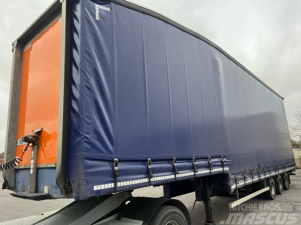 Montracon Double Deck Step Frame Curtain Side Curtainsider trailers