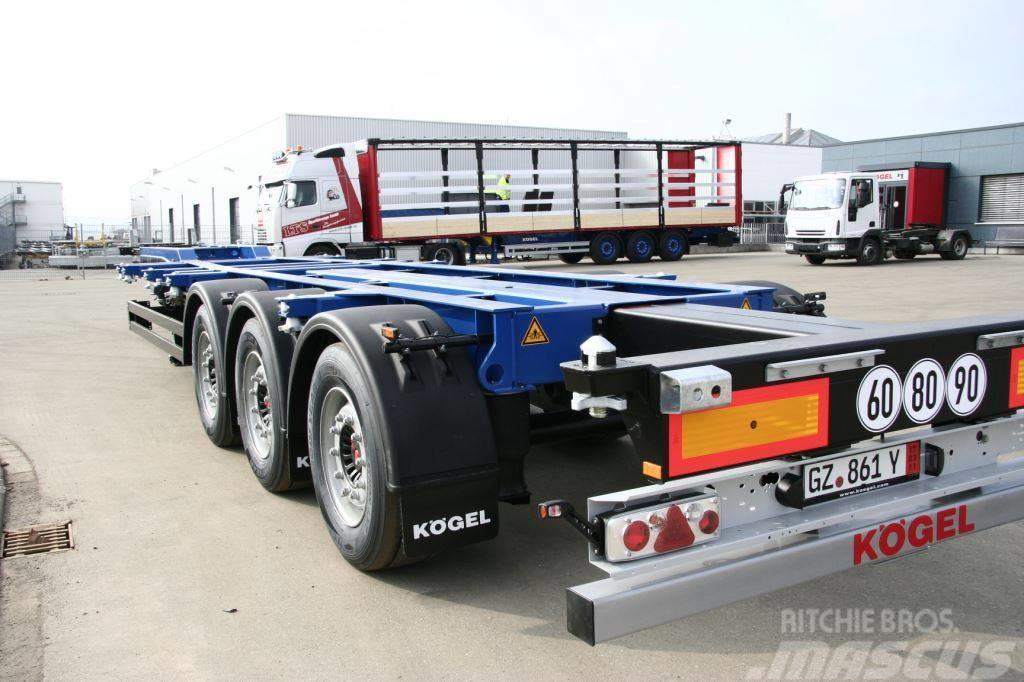 Kögel Port 45 duplex - Tilauksesta! Containerframe semi-trailers