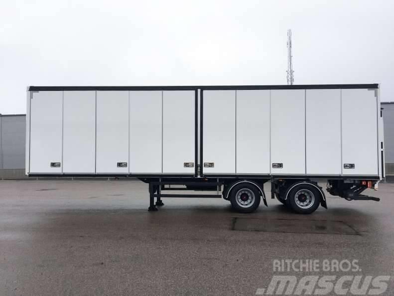 Kel-Berg D500V CITY SKAPTRAILER Box body semi-trailers