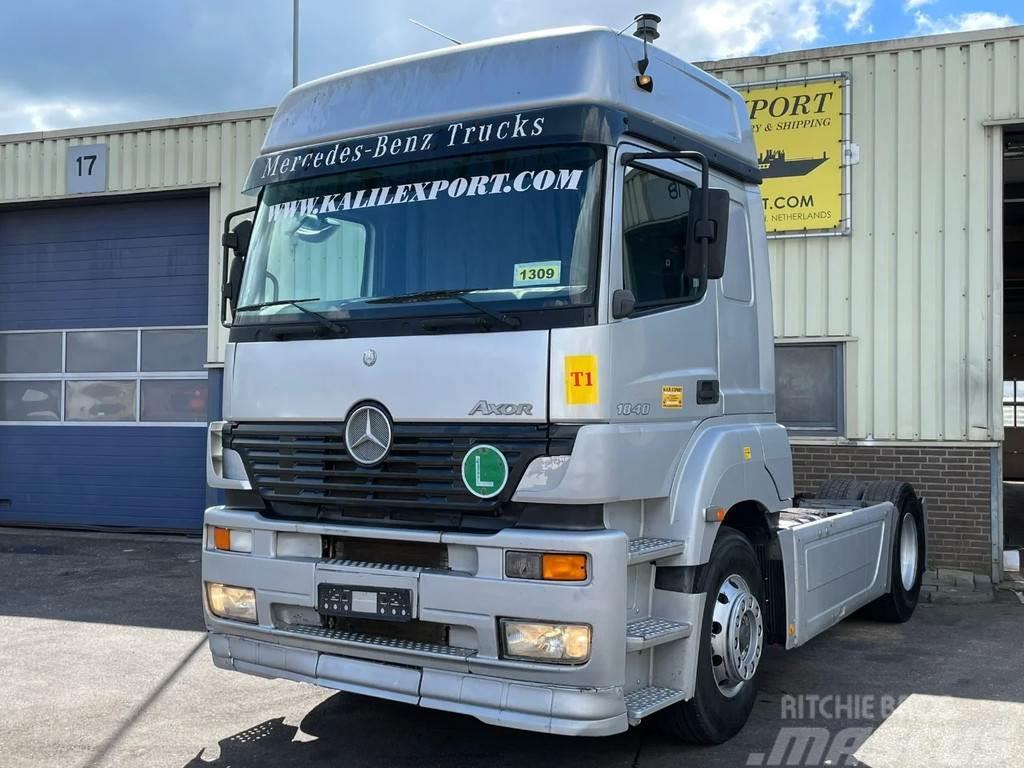 Mercedes-Benz Axor 1840 Manuel Gearbox Gearbox Airco Very Clean Tractor Units