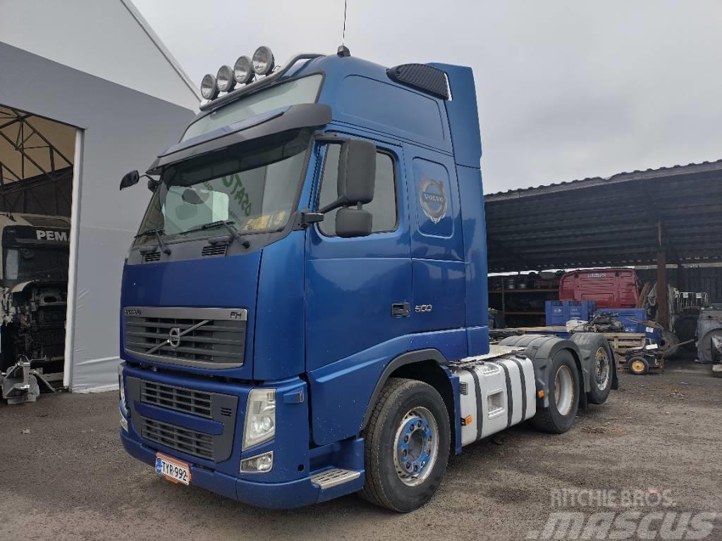 Volvo FH13 500 6x2 takateli,hydr. Tractor Units