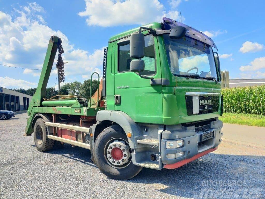 MAN TGM 18.340 Euro5 Afzetsysteem Hyvalift Skip loader trucks
