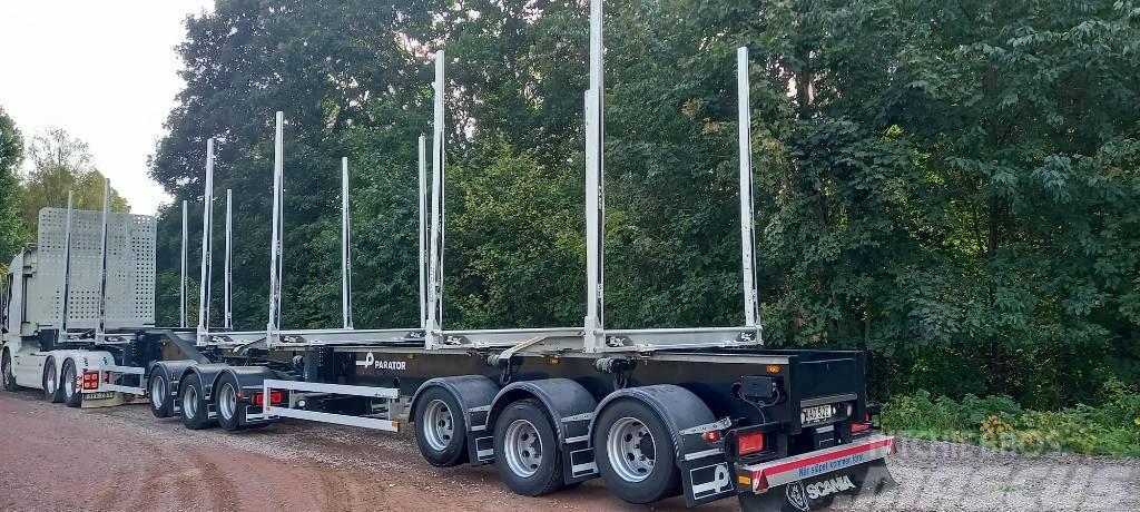 Parator CV17-24  & SC17-24 Timber semi-trailers