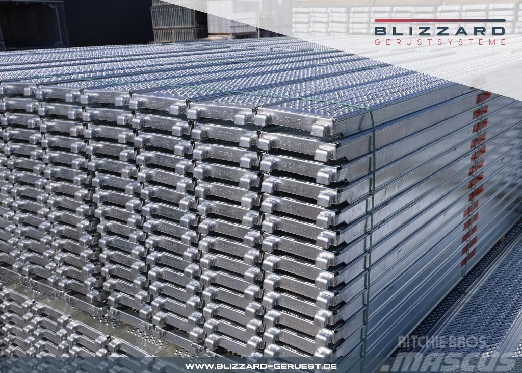  162,71 m² Neues Blizzard Stahlgerüst Blizzard S70 Scaffolding equipment