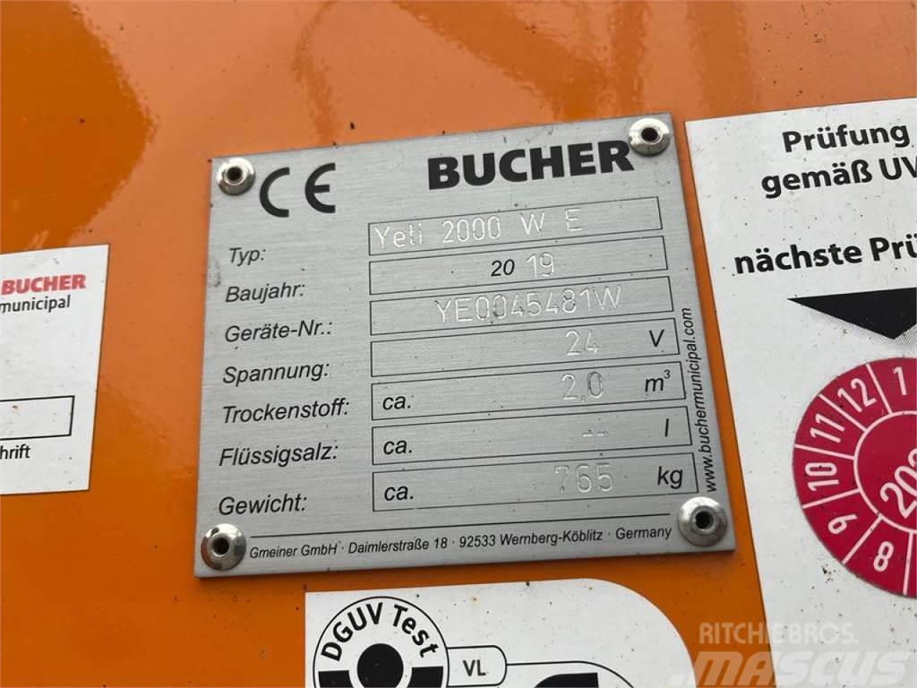 Bucher Gmeiner Streuer Streuautomat Yeti 2000 W E Other groundcare machines