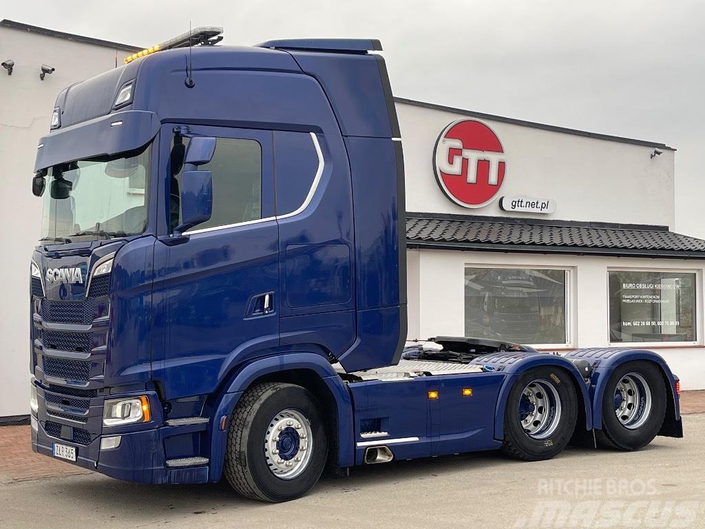 Scania S 580 NGS 6x2 full air 80 ton Tractor Units