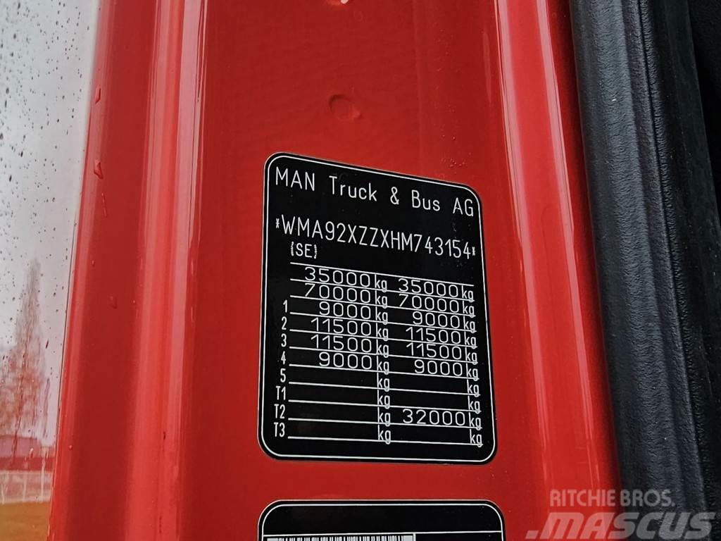 MAN TGX 35.500 8x4-4 / HOOKLIFT / ABROLKIPPER Hook lift trucks