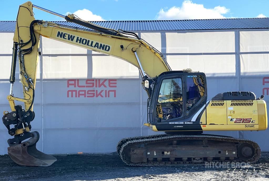 New Holland E 215 C LC Crawler excavators