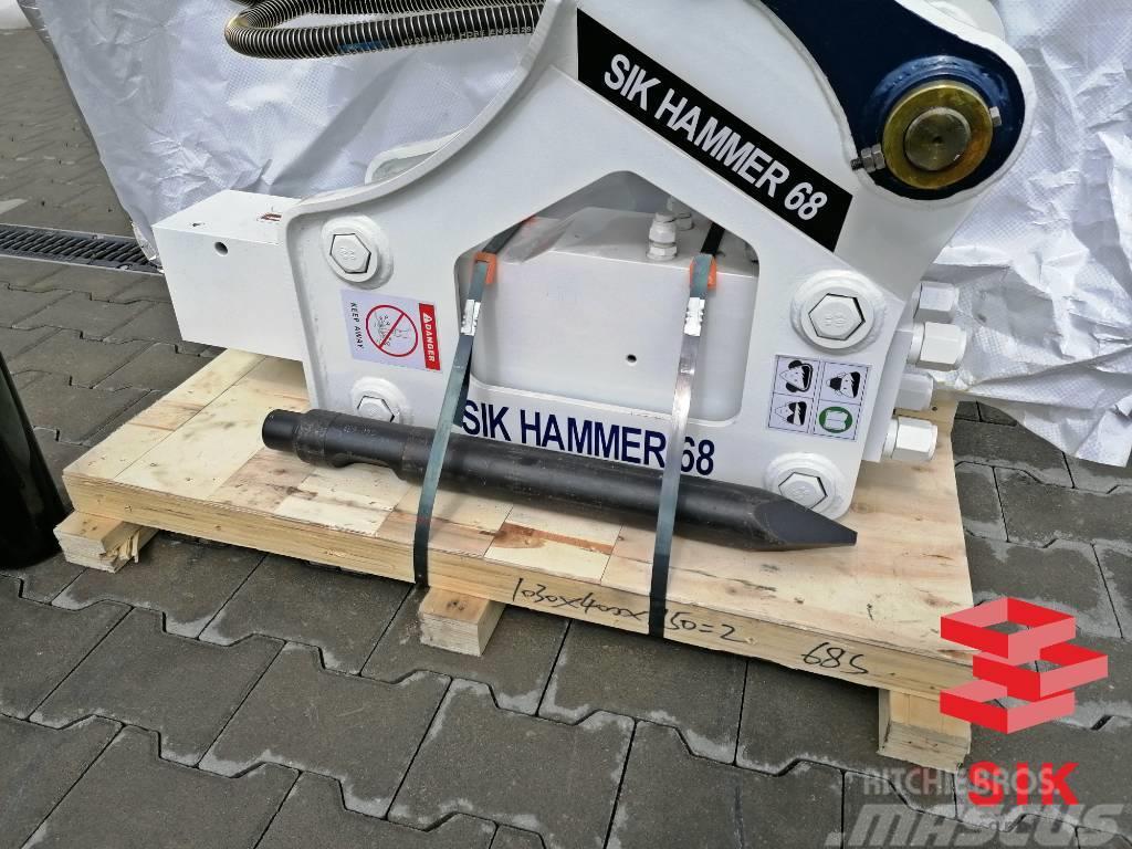  SIK HAMMER • PICON HIDRAULIC TIP L68 - TOP TYPE Hammers / Breakers