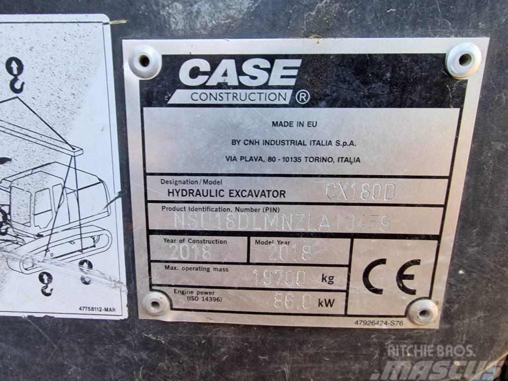 CASE CX 180 D Crawler excavators